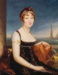 Porträt von Caroline Bonaparte, Königin von Neapel
